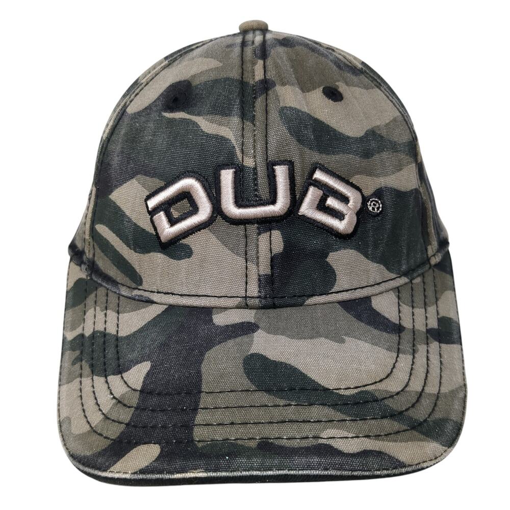 DUB Slideback Baseball Cap Multi One Size Adjustable Camo 6 Panel H3 Sportgear